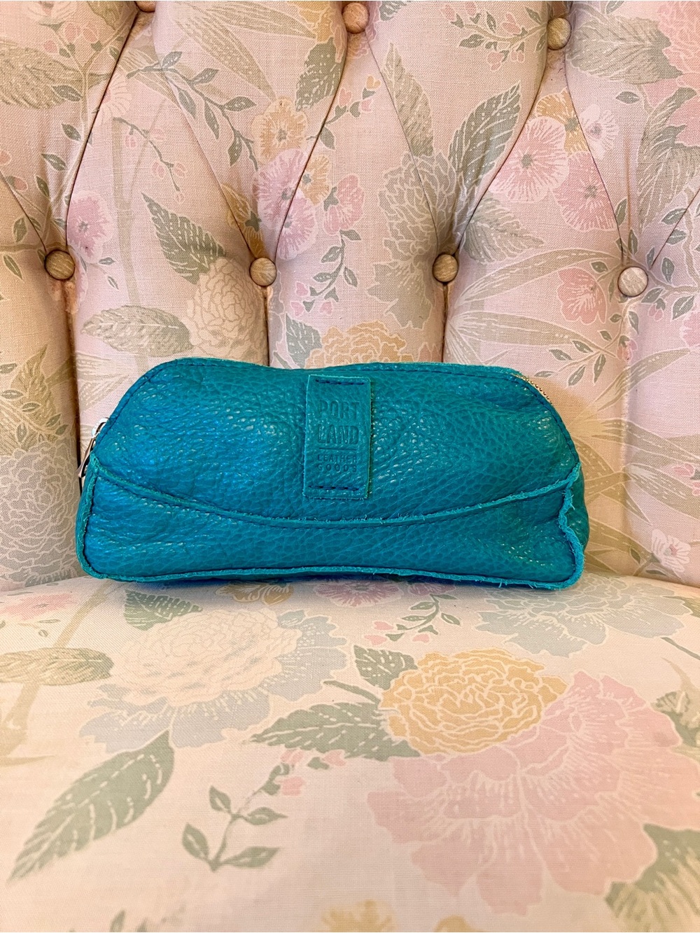 Portland Leather Goods Artisan Pouch Seafoam NEW